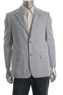 Club Room NEW Mens Blue Pinstriped Sports Coat Blazer 42R  
