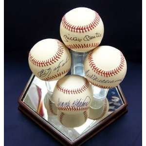   Triple Crown Winners with Quad Display Case:  Sports