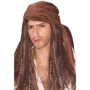  Lets Party By Rubies Costumes Caribbean Pirate Wig With 
