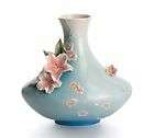 Franz Porcelain CHERRY BLOSSOM VASE FZ01519 New In Box MINT