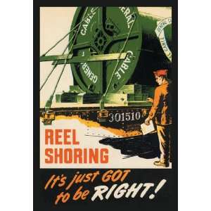  General Cable   Reel Shoring 20x30 poster: Home & Kitchen