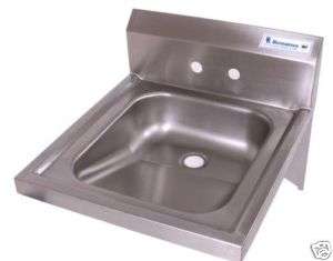 Stainless Steel Hand Sink Handicap ADA Compliant  