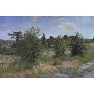   Reproduction   Stanley Spencer   24 x 16 inches   errys Lane, Cookham