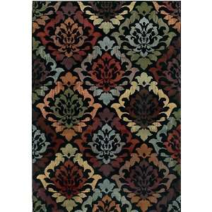 Shaw Kathy Ireland Home Gallery Multi Color Royal Shimmer 17440 Rug, 7 