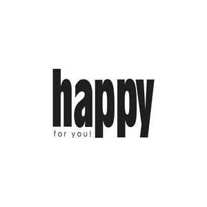  Penny Black Rubber Stamp, Bold Happy