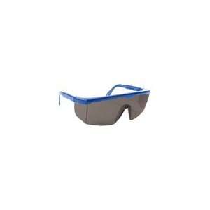  Shark Safety Glasses Smoke Lens Blue Frame 1 Pair