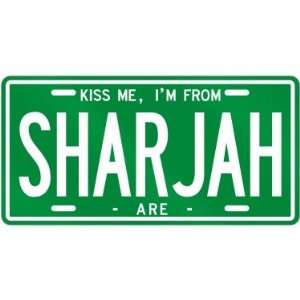   SHARJAH  UNITED ARAB EMIRATES LICENSE PLATE SIGN CITY