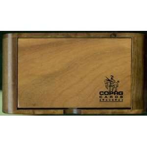  COPAG WOOD CARD BOX   FITS 2 DECKS OF CARDS Sports 