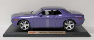 2006 Dodge Challenger Concept Diecast Model Car   1:18 Scale   Maisto 