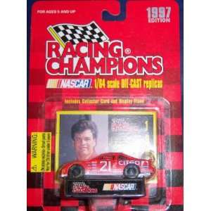   : 1997 Racing Champions # 21 Michael Waltrip 1/64 scale: Toys & Games