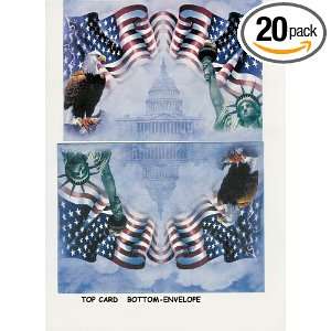  CORPORATE GIFT  SET OF PATRIOTIC CARDS Health & Personal 