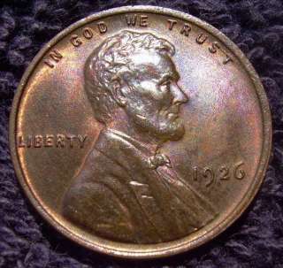   UNCIRCULATED LINCOLN WHEAT CENT*FULL WHEAT LINES*AWESOME TONING