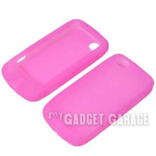 Silicone Skin Cover Case P For LG Sentio GS505 T Mobile  