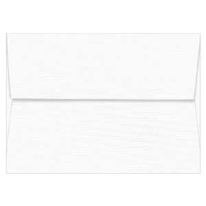  A6   4 3/4 x 6 1/2 Envelopes Cambric Linen Arctic White 