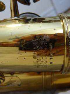 Selmer Paris Mark VI Alto Saxophone, New Roo Pads w/ Gold Resos 