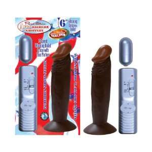  Real skin afro american whoppers 6in vibrating dong 