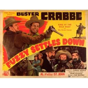 Fuzzy Settles Down Movie Poster (11 x 14 Inches   28cm x 36cm) (1944 