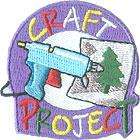 Girl CRAFT PROJECT Fun Patch SCOUTS/GUIDES/HOMESCHOOL  