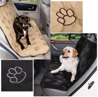 PAWPRINT CAR SEAT COVER SUV Dog Pet Universal Fits Most  