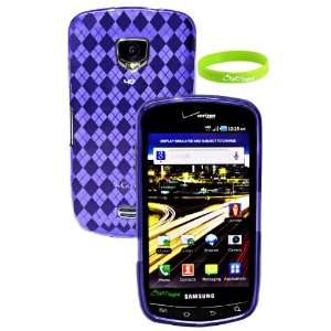 Premium Purple TPU Skin Case for Samsung Droid Charge 