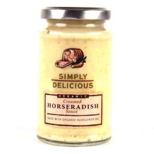 Simply Delicious Organic Creamed Horseradish Sauce 180g  