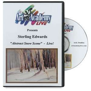  Abstract Snow Scene by Sterling Edwards DVD   Abstract Snow 