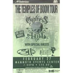  Cypress Hill 311 Pharcyde Original Concert Poster 1994 