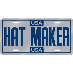  New  Usa Hat Maker  License Plate Occupations