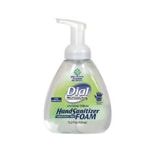  Dial ® Fragrance Free Hand Sanitizer Foam   15.2 oz Pump 