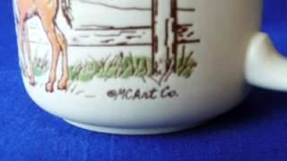 COFFEE MUG Cup McArt Co Kentucky Horse Ranch Country  