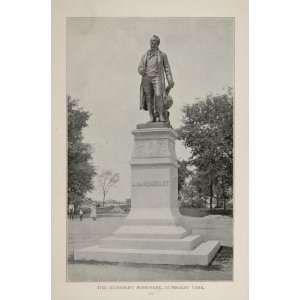  1902 Chicago Humboldt Park Monument Refrectory Print 