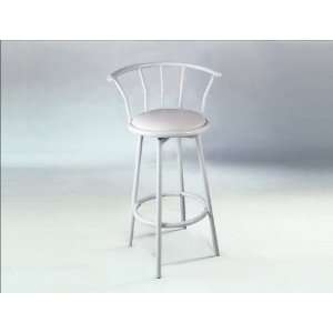    Ivory Swival Bar Stool (Set of 2) by Crown Mark