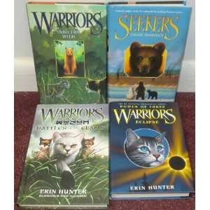 Set of 5 books by   ERIN HUNTER   CAT WARRIORS Everything 