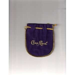  CROWN ROYAL 1.75 Litre Purple Felt Bag 7ct Lot: Everything 
