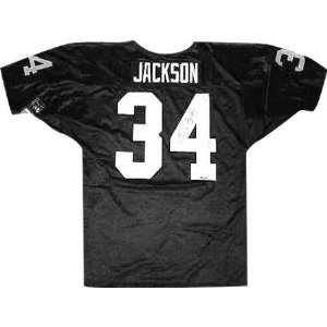 Bo Jackson Oakland Raiders Autographed Wilson Authentic Black Jersey