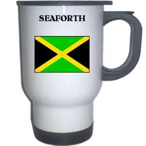  Jamaica   SEAFORTH White Stainless Steel Mug Everything 