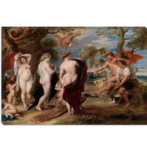  The Judgment of Paris by Peter Paul Rubens Canvas Painting 