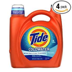  Tide Coldwater Fresh Scent with Actilift, 150 Ounce (Pack 