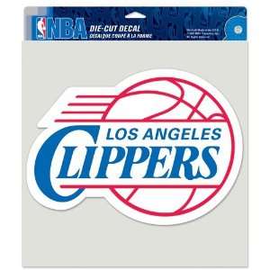  Los Angeles Clippers 8x8 Die Cut Full Color Decal Made in 