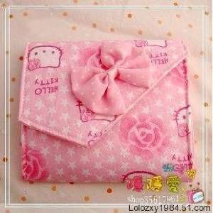  Hello Kitty Sanitary Cotton Bag Pouch Holder: Health 