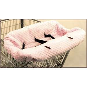  Cart & High Chair Cover   Minky Pink   Cuter Than A Ducks Butt: Baby