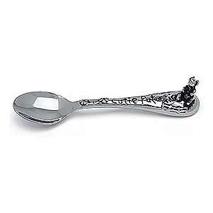 Cutie Patootie Pewter Baby Spoon