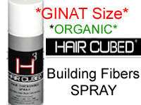 Hair Cubed® Medium Brown Hair Fiber(Organic+WaterProof)  