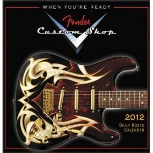  Fender® 2012 Daily Calendar Musical Instruments