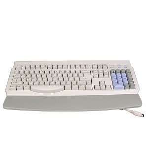  Focus Electronic EZ MMX 103 Key PS/2 Multimedia Keyboard 