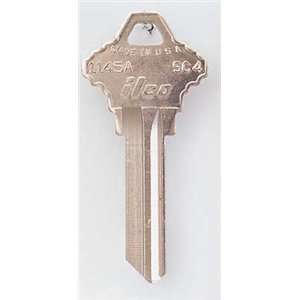   Nickel Plated Single Sided Key Blank   (1145A/SC4): Home Improvement