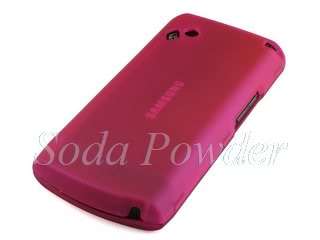 Rubberized Hard Case for Samsung S8500 Wave Cherry  