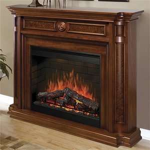   Symphony Ovation Hartford Aged Cherry Free Standing Electric Fireplace
