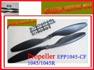 10x4.5 EPP1045 CW + CCW Counter Rotating Propellers heli UFO 