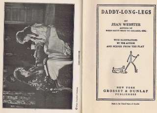Daddy Long Legs, Photo play Edition, Jean Webster, 1912  